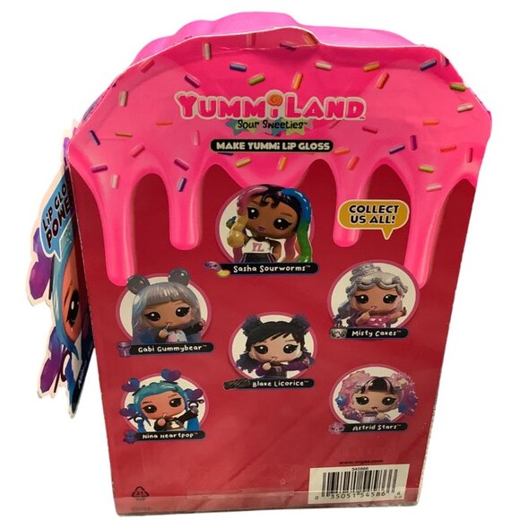 Yummi-Land Sour Sweeties Make Lip Gloss Set With Doll & Scented Lip Balm 2025 - Picture 3 of 6